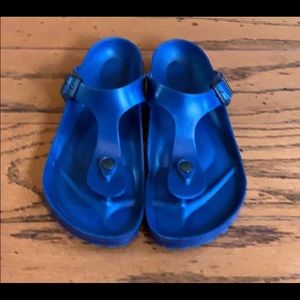 Birkenstock Royal blu Rubber thong sandals 39